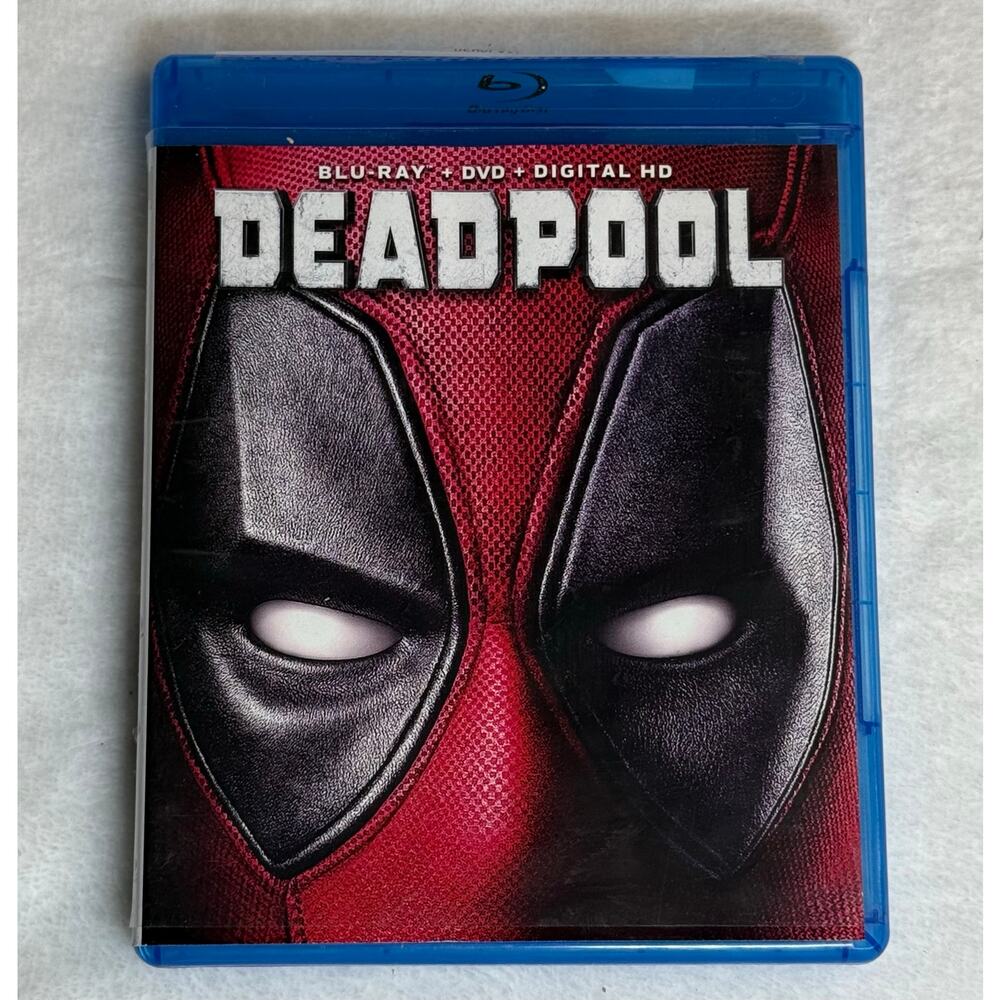 Deadpool Blu-ray + DVD‎ + Digital HD (2016) Marvel 2-Disc Set Ryan Reynolds